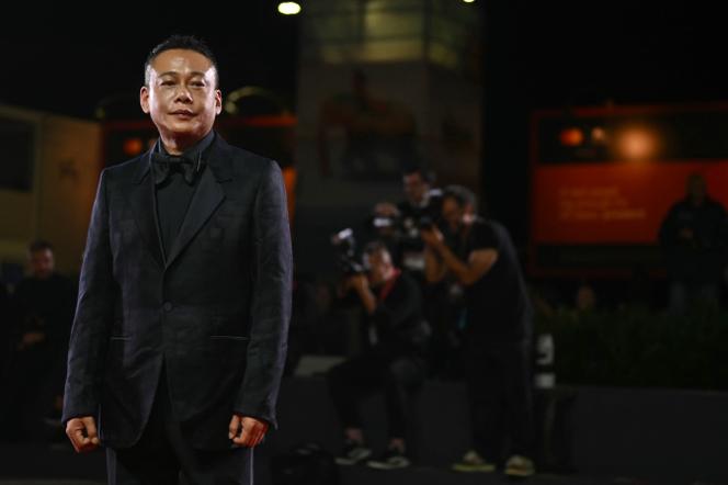 Lee Kang-sheng au Festival international du film de Venise, en Italie, en septembre 2024.