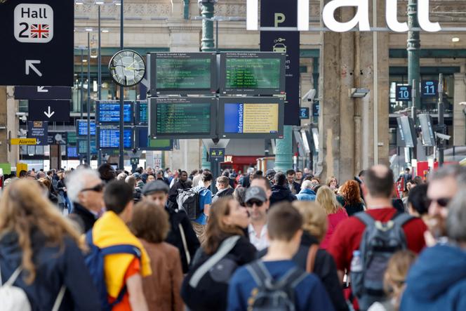 Gare du Nord, em Paris, 21 de março de 2024.