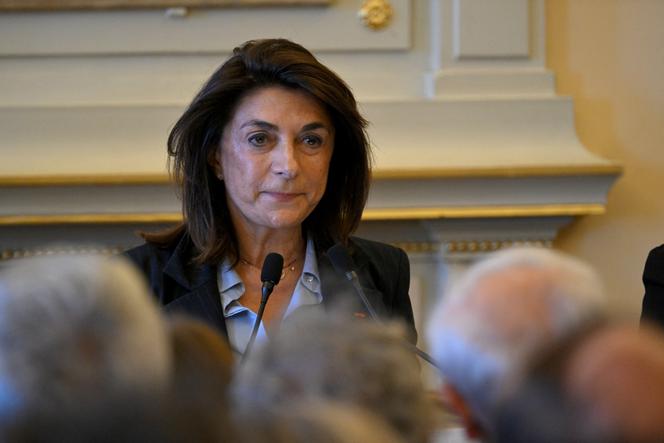 Martine Vassal, présidente (divers droite) de la métropole Aix-Marseille-Provence et du département des Bouches-du-Rhône, à Marseille, le 21 mai 2024.