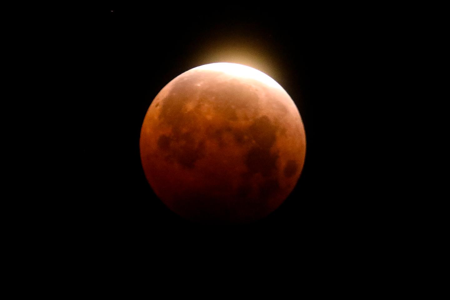 Americas to witness rare 'Blood Moon' total lunar eclipse