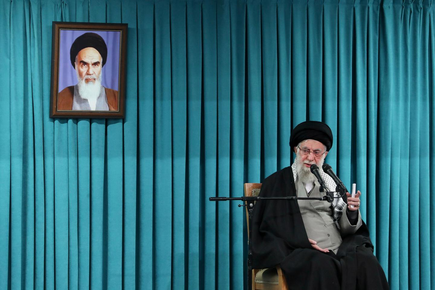 Iran's top leader rejects talks with the US, referring to it as a 'bullying government,' over missile range, regional influence
