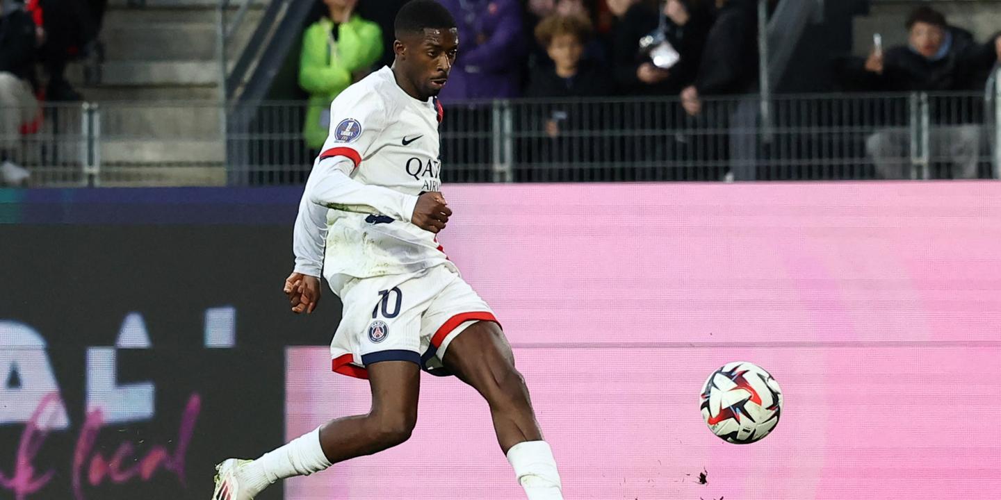 Dembélé hits double as PSG win ahead of Liverpool return