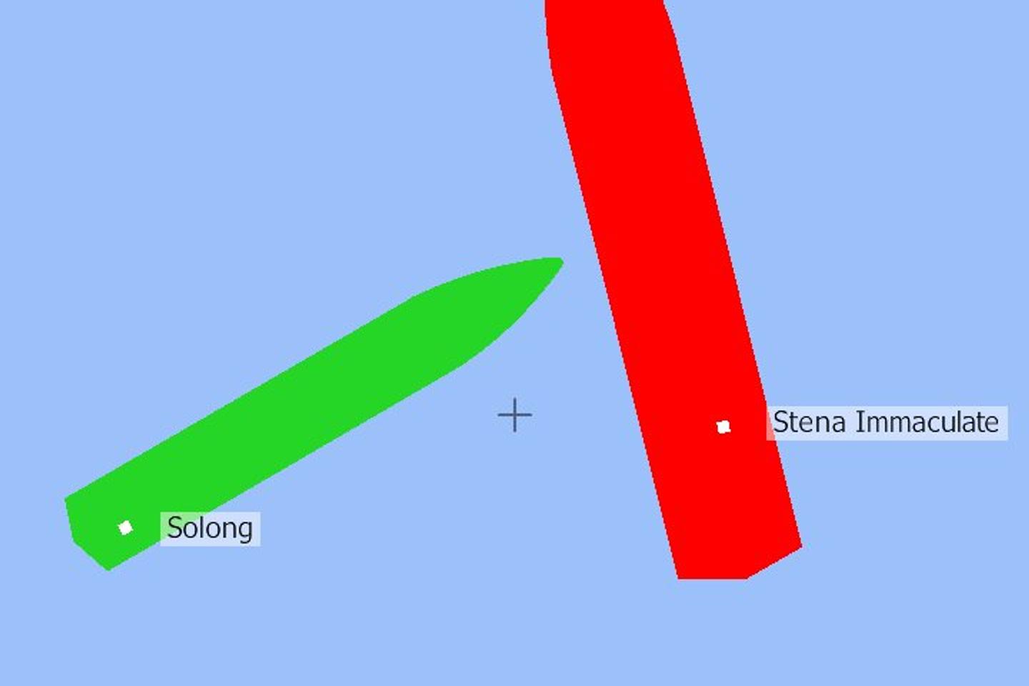 Oil tanker and cargo ship collide in North Sea