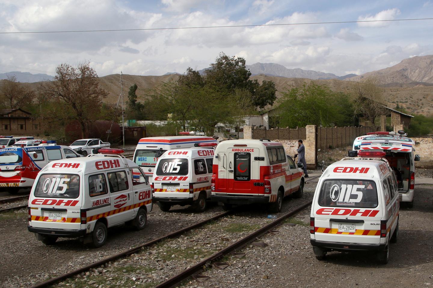 Pakistan says insurgent attack on a train has ended but some hostages killed