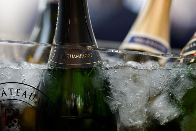 Au Salon du vin, à Paris, le 12 février 2025.