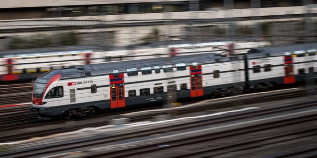 En Suisse, les trains roulent plus lentement dans l’ouest