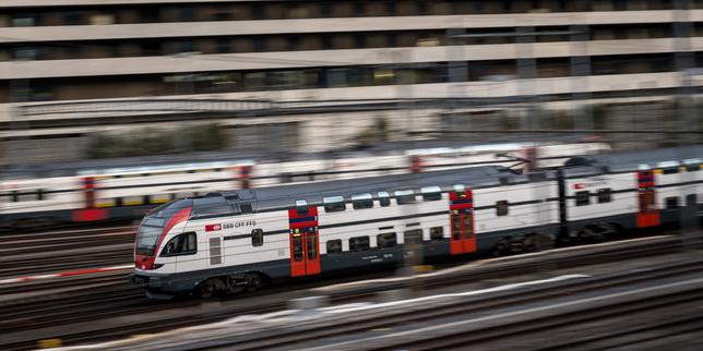 In Switzerland, trains run more slowly in the west