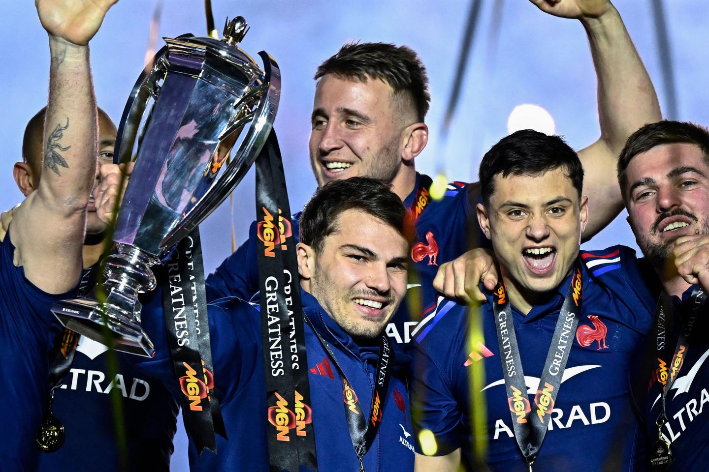 France demolishes Scotland 35-16 to win Six Nations title