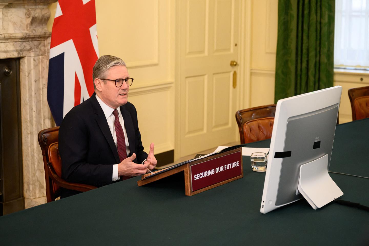 Putin will have to 'come to table,' British PM Starmer says, hosting coalition call