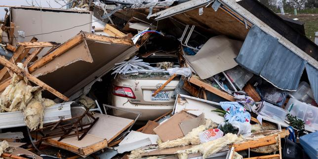 Etats-Unis : des violentes tempêtes et tornades frappent le centre du pays, au moins 40 morts et de « lourds dégâts »