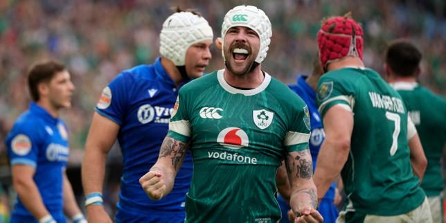 L’Irlande s’impose sans éclat en Italie dans le Tournoi des six nations et met l’équipe de France sous pression thumbnail