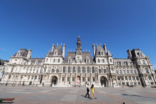 A prefeitura de Paris, 23 de junho de 2020.