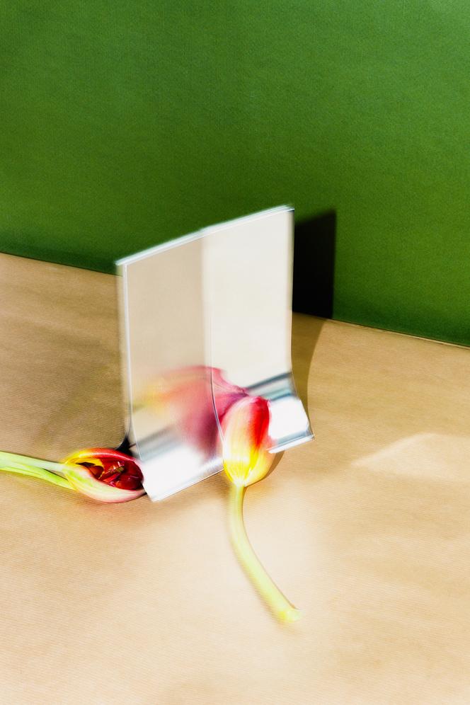 Miroirs en aluminium et acier inoxydable du designer belge Jord Lindelauf.