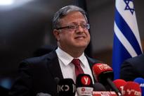 Israeli National Security Minister Itamar Ben-Gvir speaks to the press in Jerusalem, January 16, 2025.