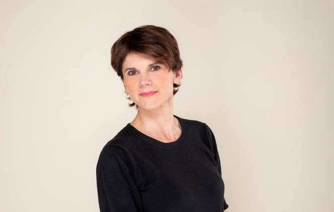 Muriel Pleynet, alors directrice de la rédaction nationale de France Télévisions, à Paris, le 23 juillet 2024.