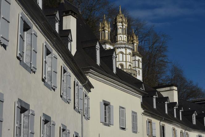 Une vue du collège et lycée catholique Le Beau Rameau à Lestelle-Bétharram, le 18 mars 2025.