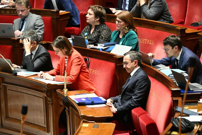 Bruno Retailleau, ministre de l’intérieur, à l’Assemblée nationale, à Paris, le 17 mars 2025.