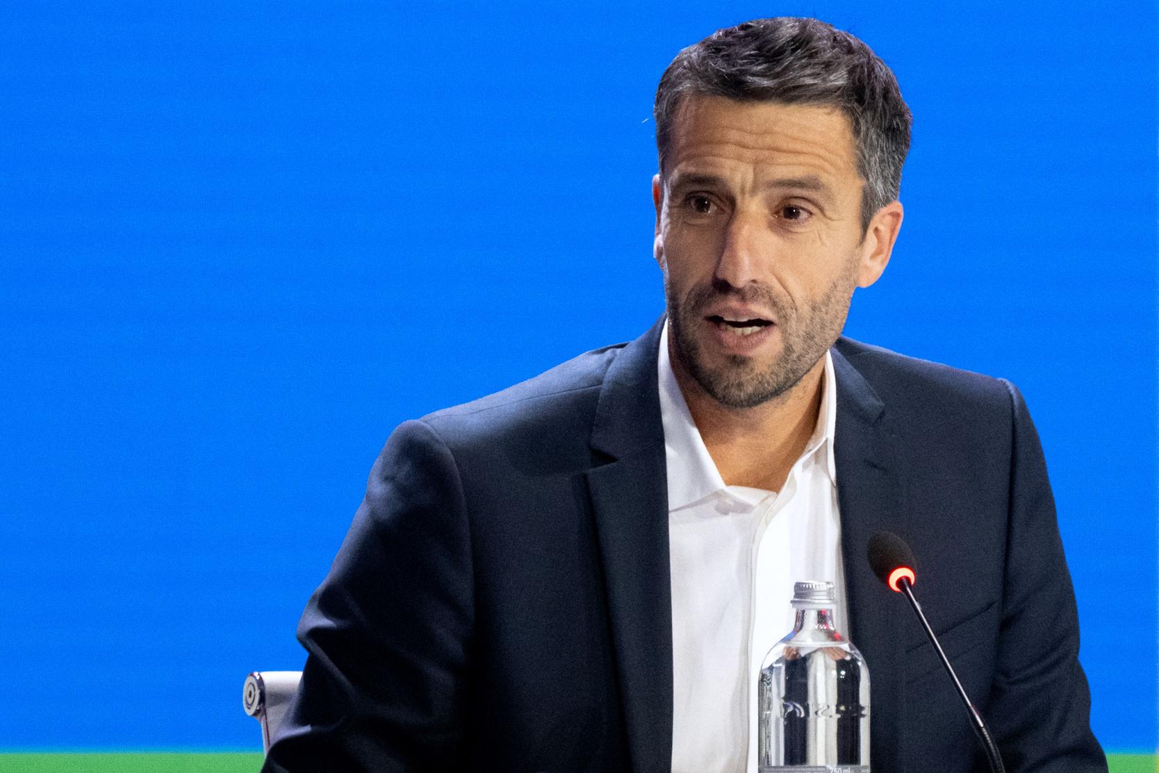 Photo : Tony Estanguet lors des Jeux Olympiques de Paris 2024