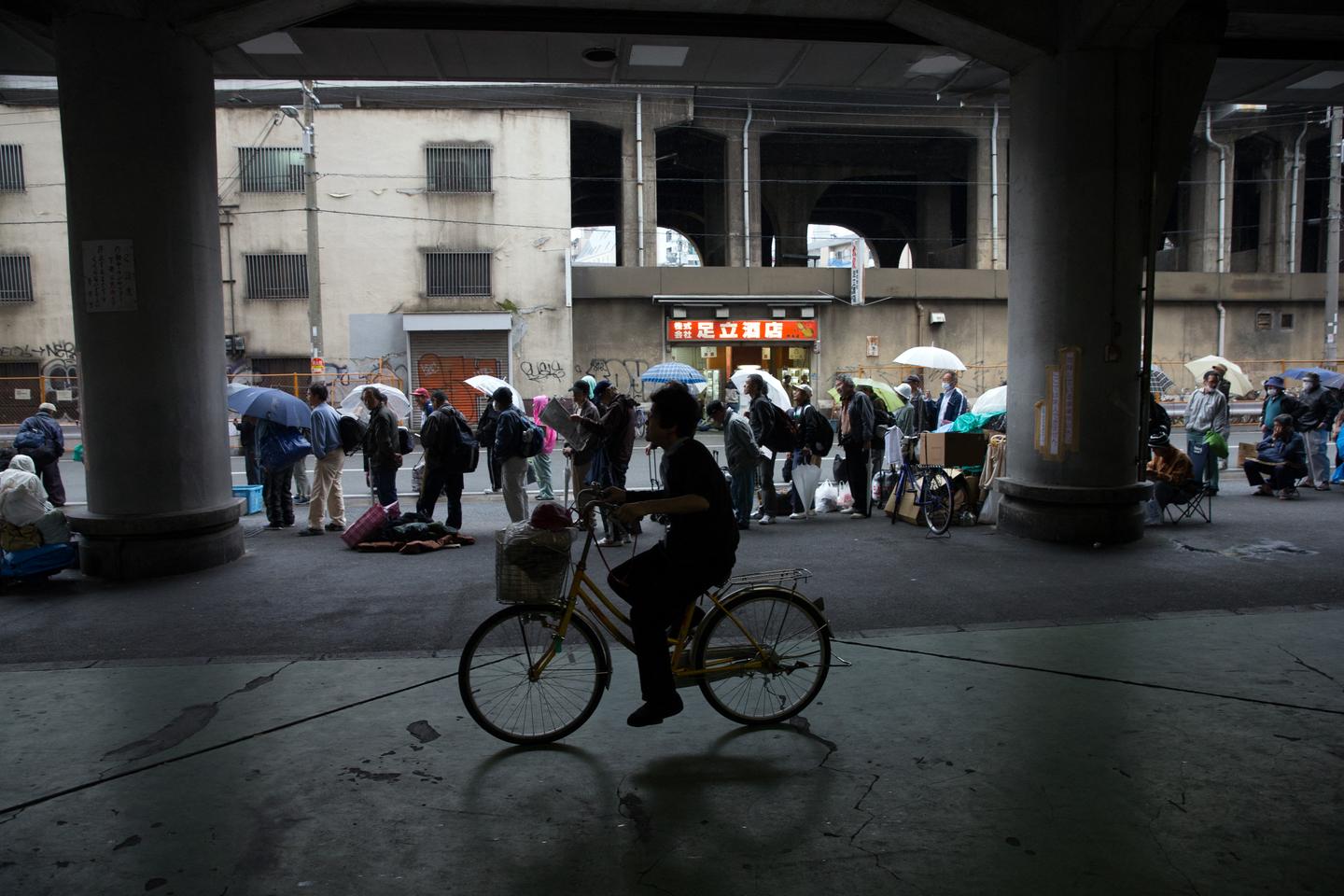 A destitute Osaka district faces erasure