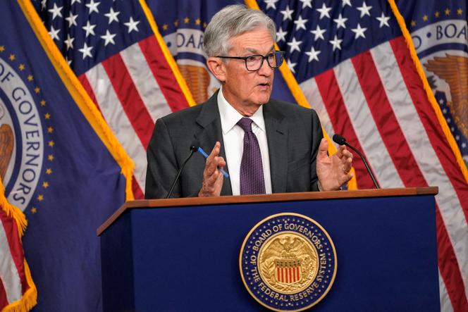 Le président de la Réserve fédérale américaine, Jerome Powell, à Washington, le 19 mars 2025.