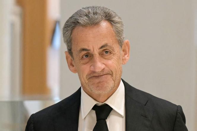 L’ancien président de la République Nicolas Sarkozy à Paris, le 20 janvier 2025.