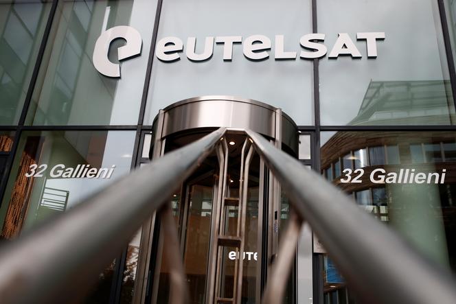 Le siège de la compagnie Eutelsat, à Issy-les-Moulineaux (Hauts-de-Seine), le 11 octobre 2021.