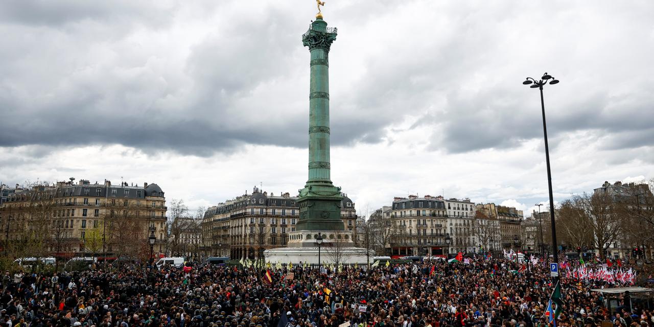 Tens of thousands took to the streets in France against racism and the ...