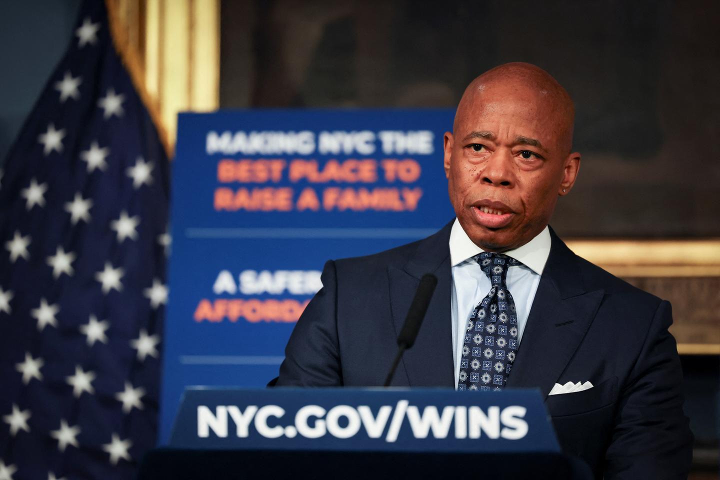 US federal judge dismisses New York City Mayor Eric Adams' corruption case