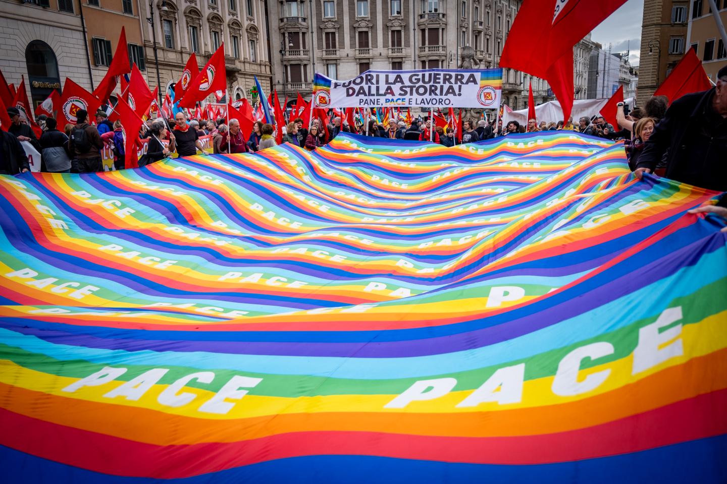 Les Italiens traversés par un profond courant pacifiste