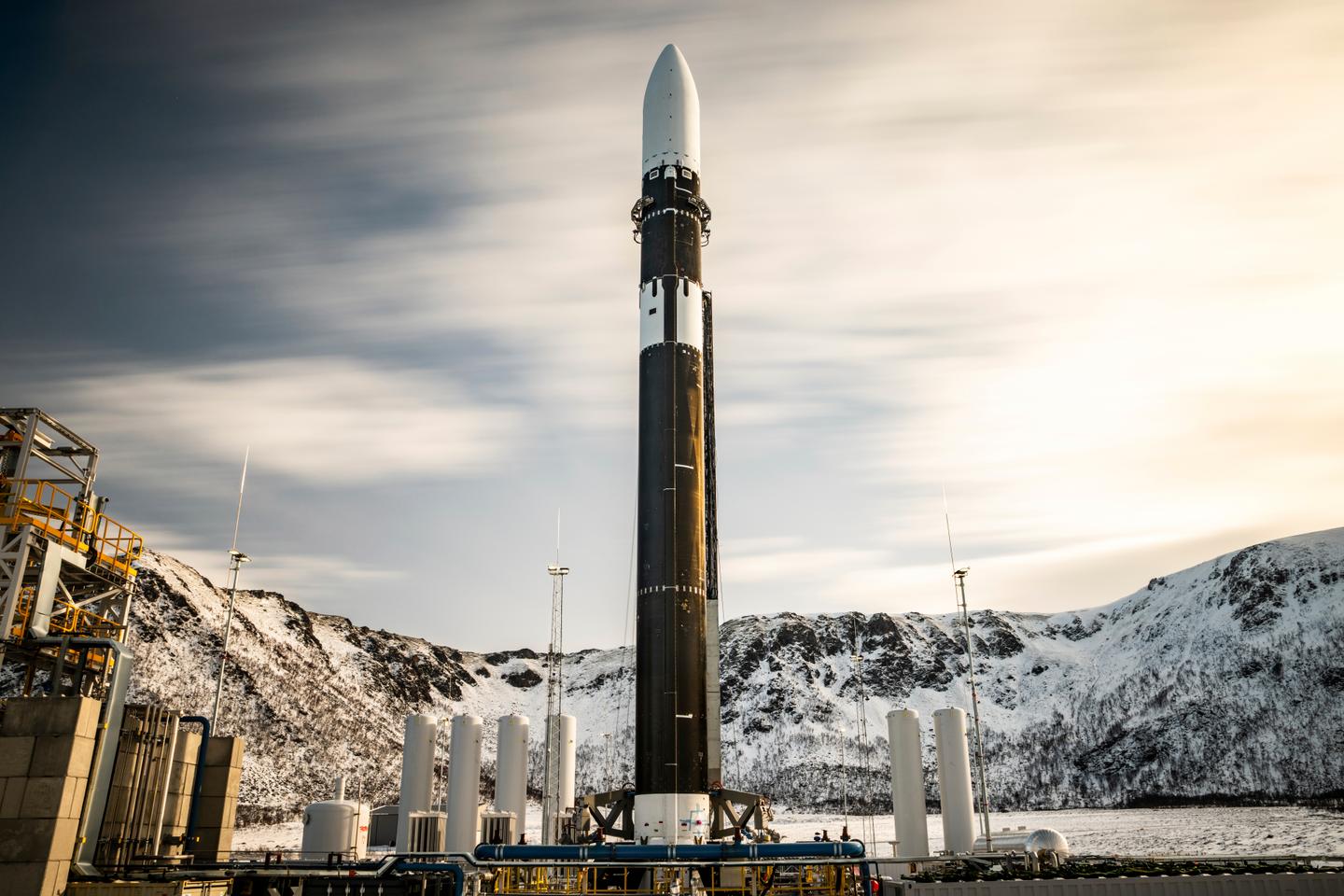 Spectrum, the first orbital rocket launched from continental Europe, crashed seconds after blast-off