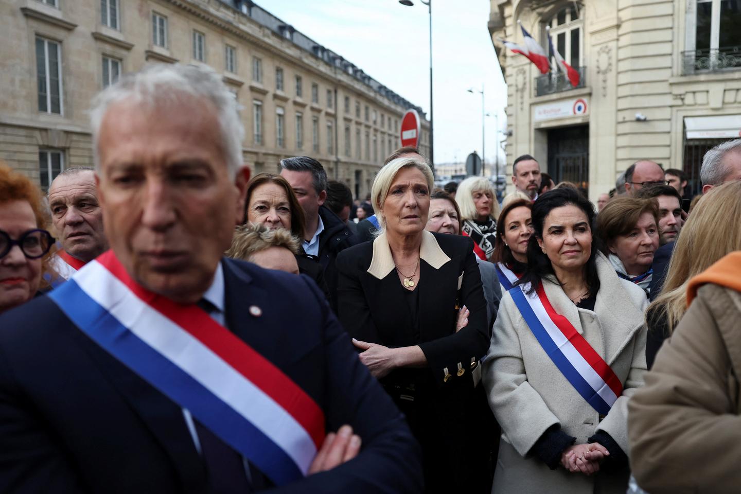 Le Pen's party in denial over possibility of their leader being banned from seeking public office