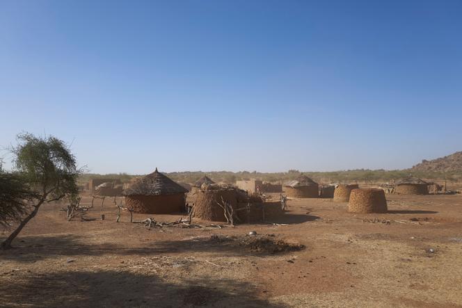Un village de la province du Soum, majoritairement peule, dans le nord du Burkina Faso, en novembre 2019.