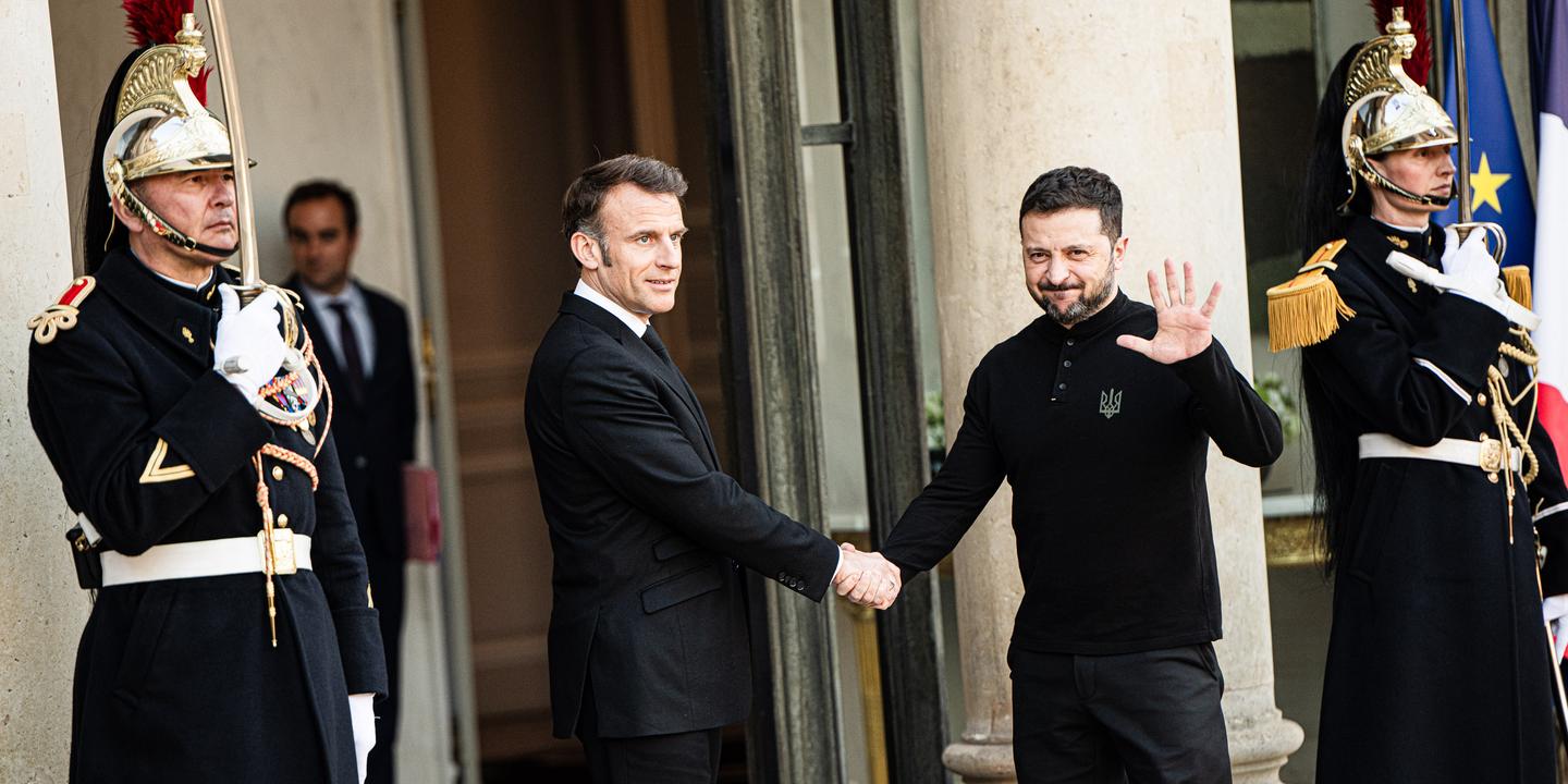 En direct, guerre en Ukraine : Emmanuel Macron annonce, en présence de Volodymyr Zelensky à Paris, 2 milliards d’euros d’aide militaire supplémentaire à Kiev