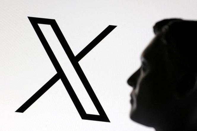 Illustration. Le logo X e una figurina di Elon Musk, in gennaio 2025.