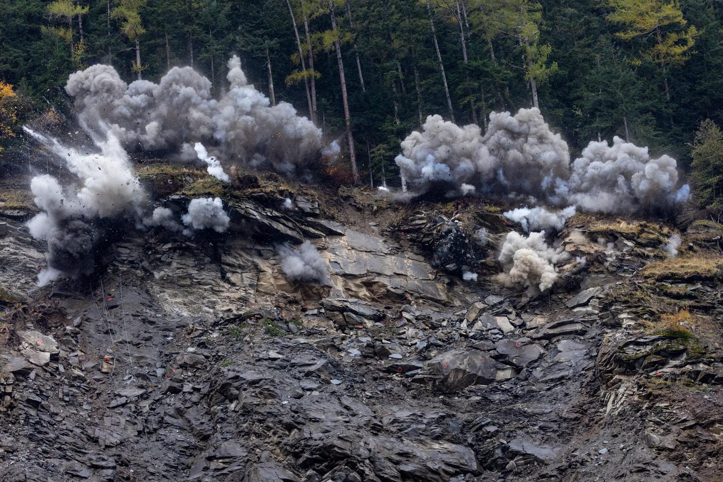 How the Paris-Milan rail link was restored after a landslide damaged tracks