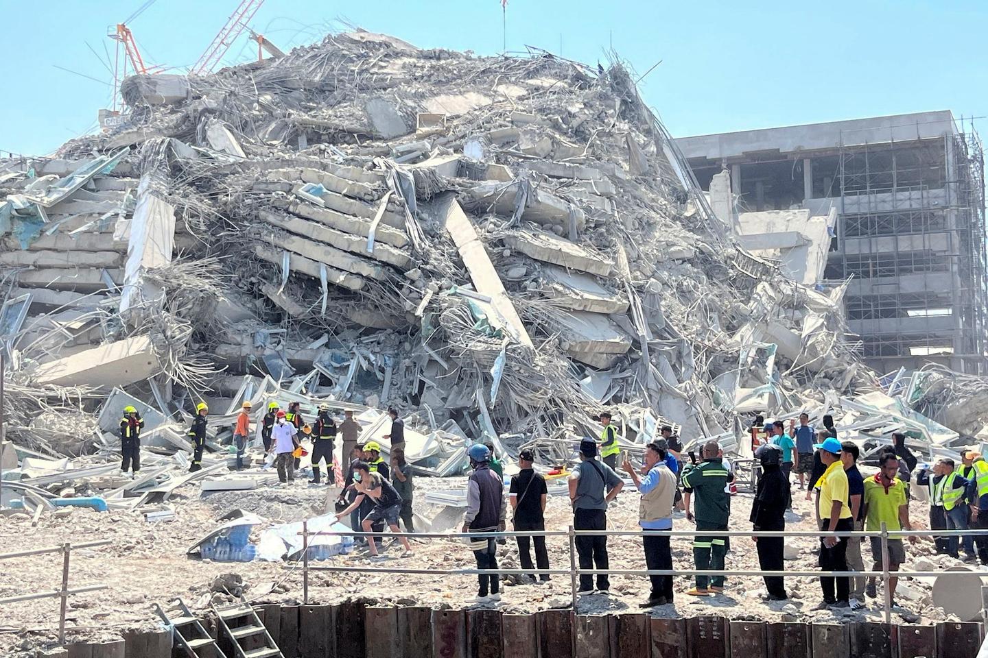 Violent earthquake hits Thailand and Myanmar