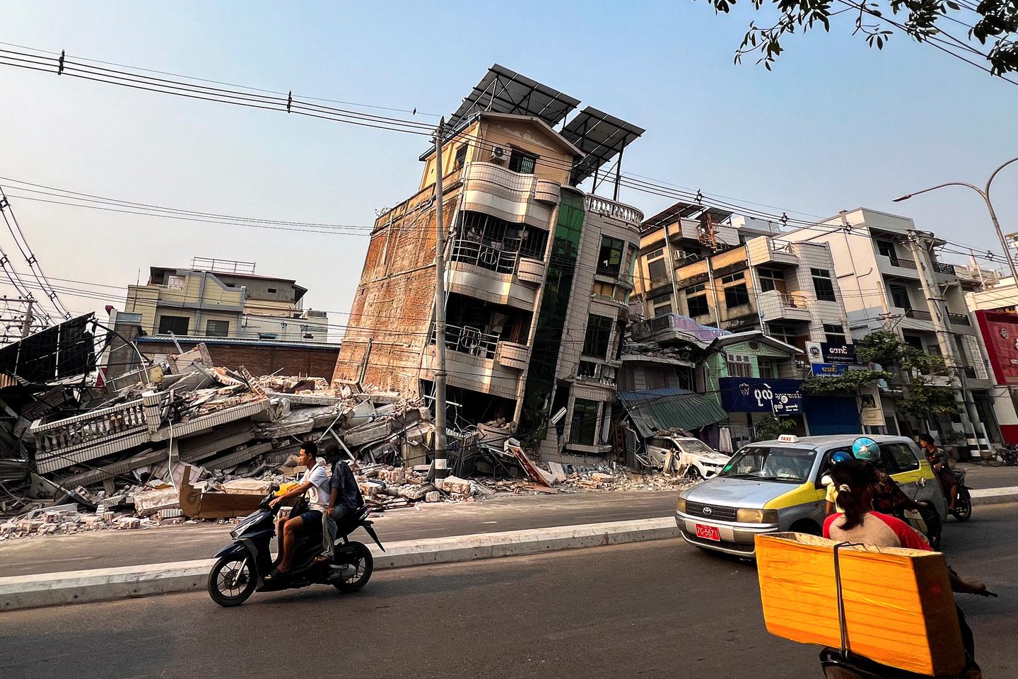 Aftershocks rattle Mandalay as rescuers search for survivors in Myanmar  quake