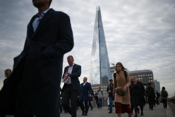 Dans le quartier financier de la City, à Londres, le 3 octobre 2022. 