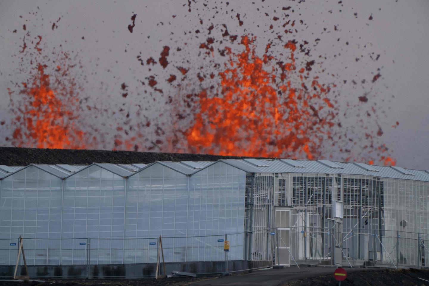 Icelandic fishing village evacuated as lava spews from volcanic eruption