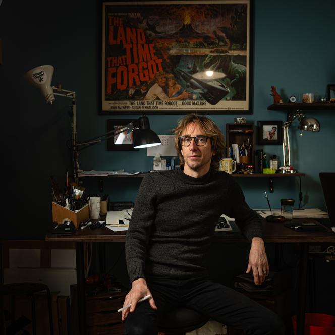 Bruno Thielleux, alias Brüno, chez lui, à Nantes, le 19 mars 2025.