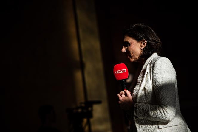 La députée Rassemblement national du Var Laure Lavalette, à l’Assemblée nationale, à Paris, le 1ᵉʳ avril 2025.