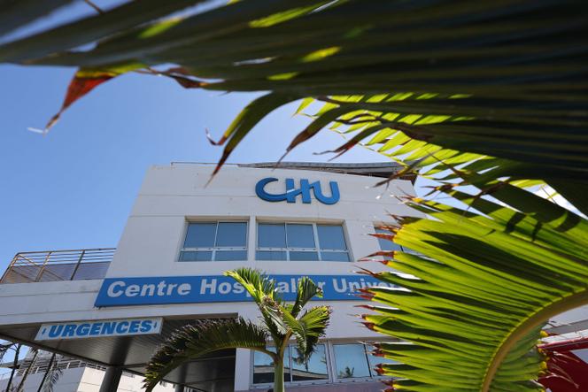 Le service des urgences du CHU Sud de Saint-Pierre, à La Réunion, le 2 avril 2025.