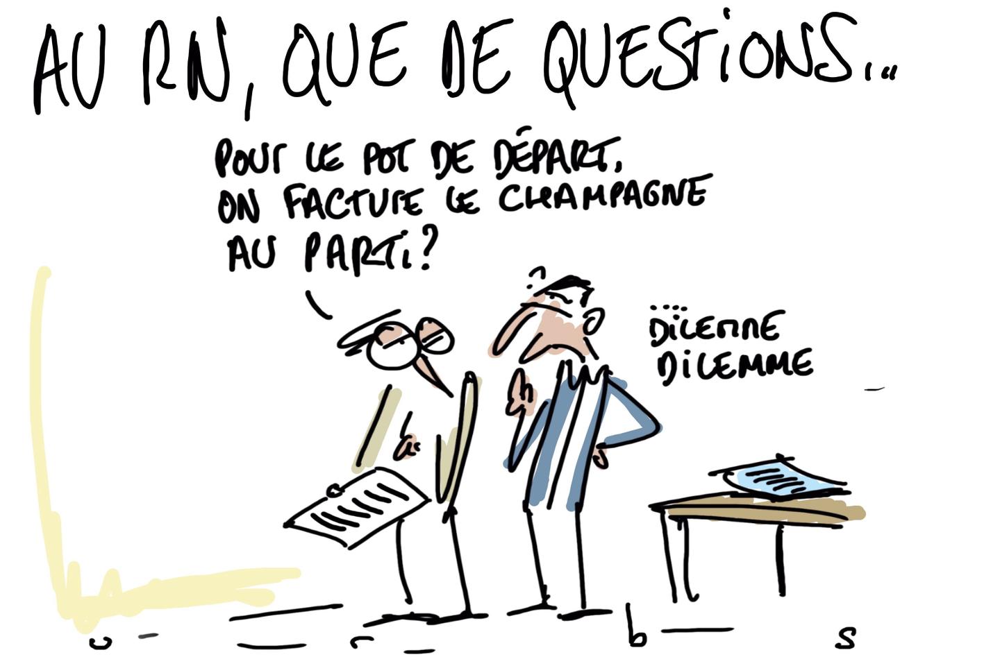 Le mois d’avril en dessins : mort du pape françois, droits de douane, condamnation de marine le pen…