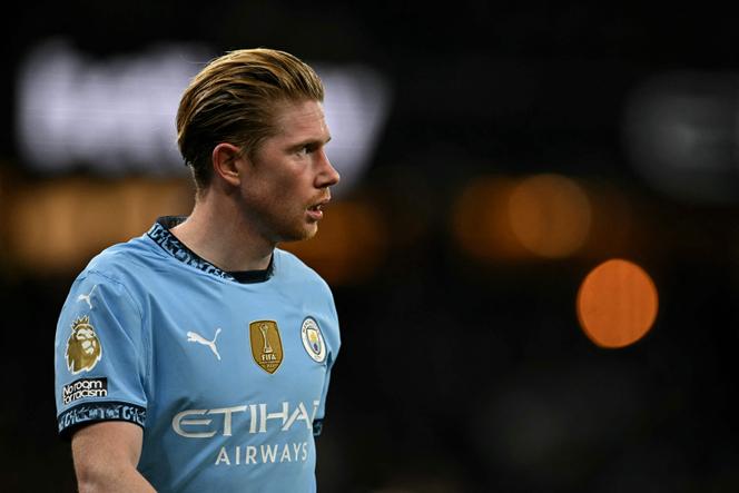 كيفن دي بروين في ملعب الاتحاد بمانشستر