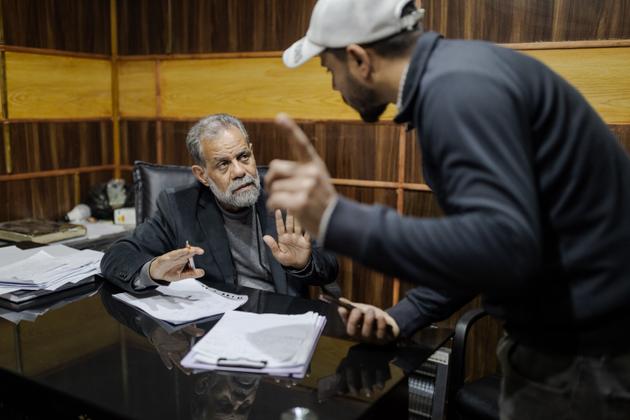 Nizar Al Samadi, ingénieur et homme politique et chef du conseil de réconciliation de la ville. Douma, le 25 mars 2025.