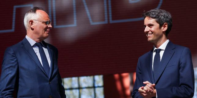 Presidential hopefuls Philippe and Attal 'cannot afford to totally break with Macron'