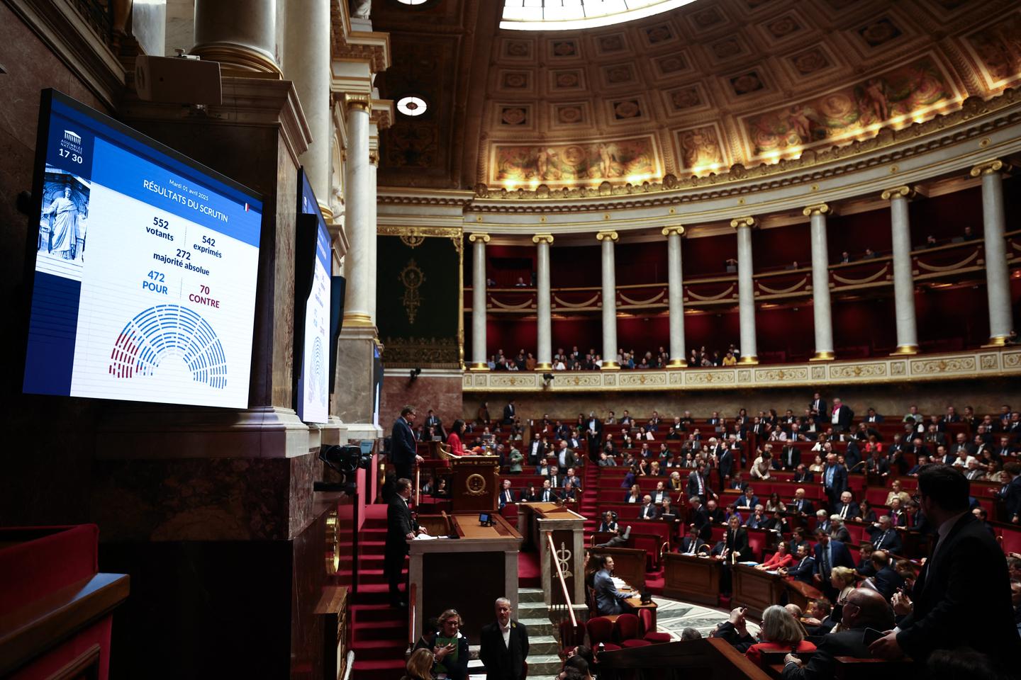 In 2024, France enacted 30% fewer laws than the previous year