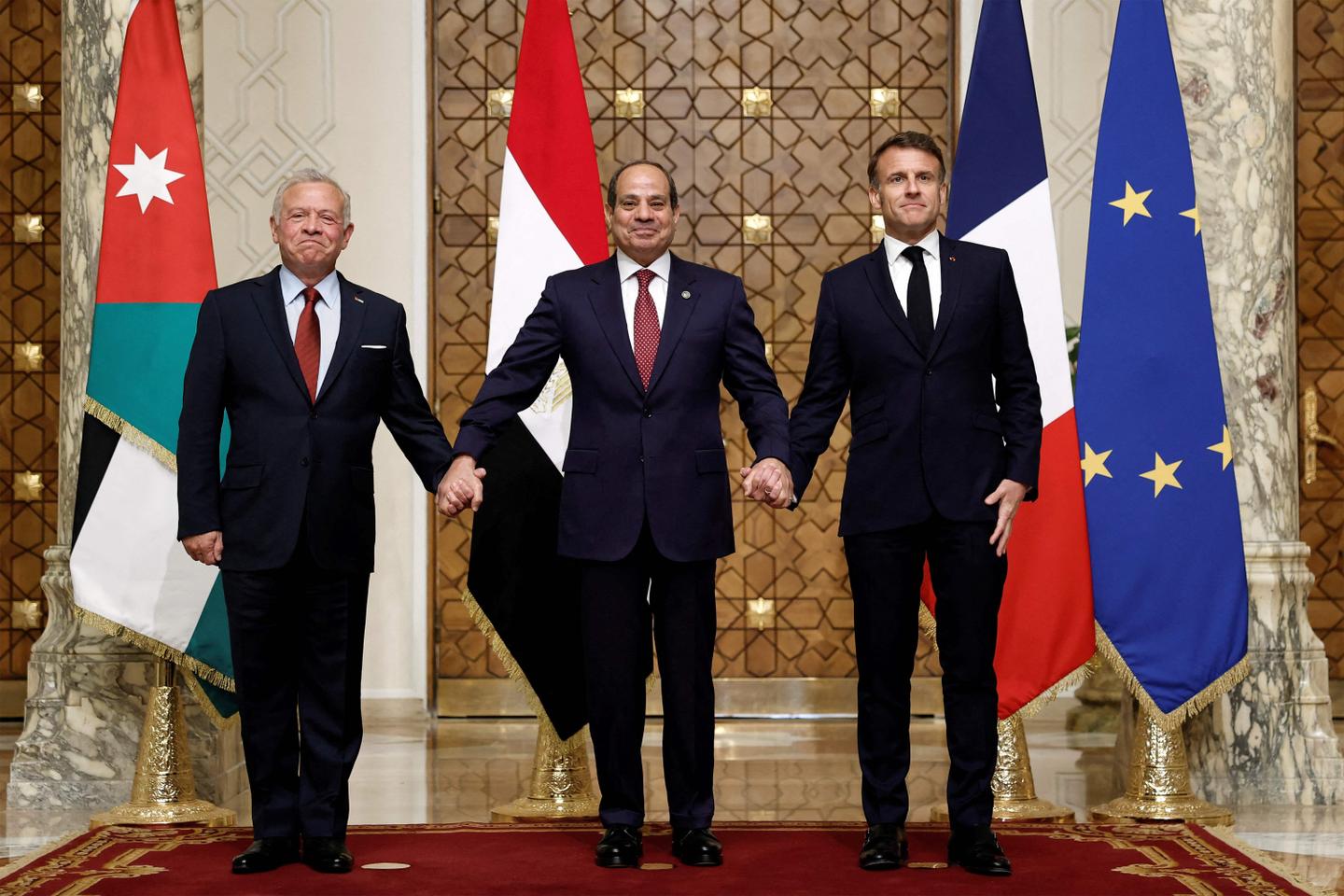 France, Egypt and Jordan say Palestinian Authority must govern post-war Gaza