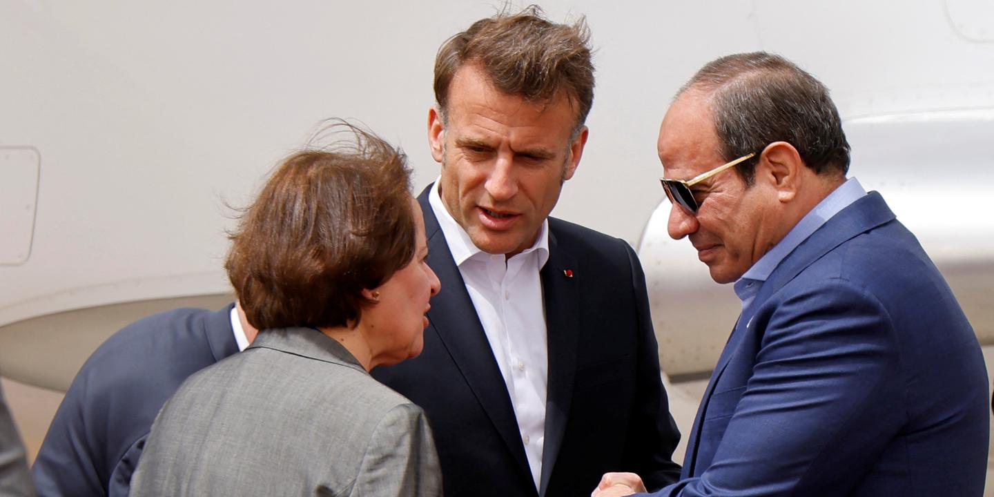 En direct, guerre à Gaza : Emmanuel Macron rend visite à des malades palestiniens dans un hôpital d’El-Arich, en Egypte