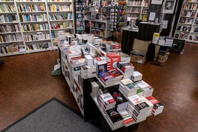 Dans une librairie à Clermont-Ferrand, en novembre 2020.